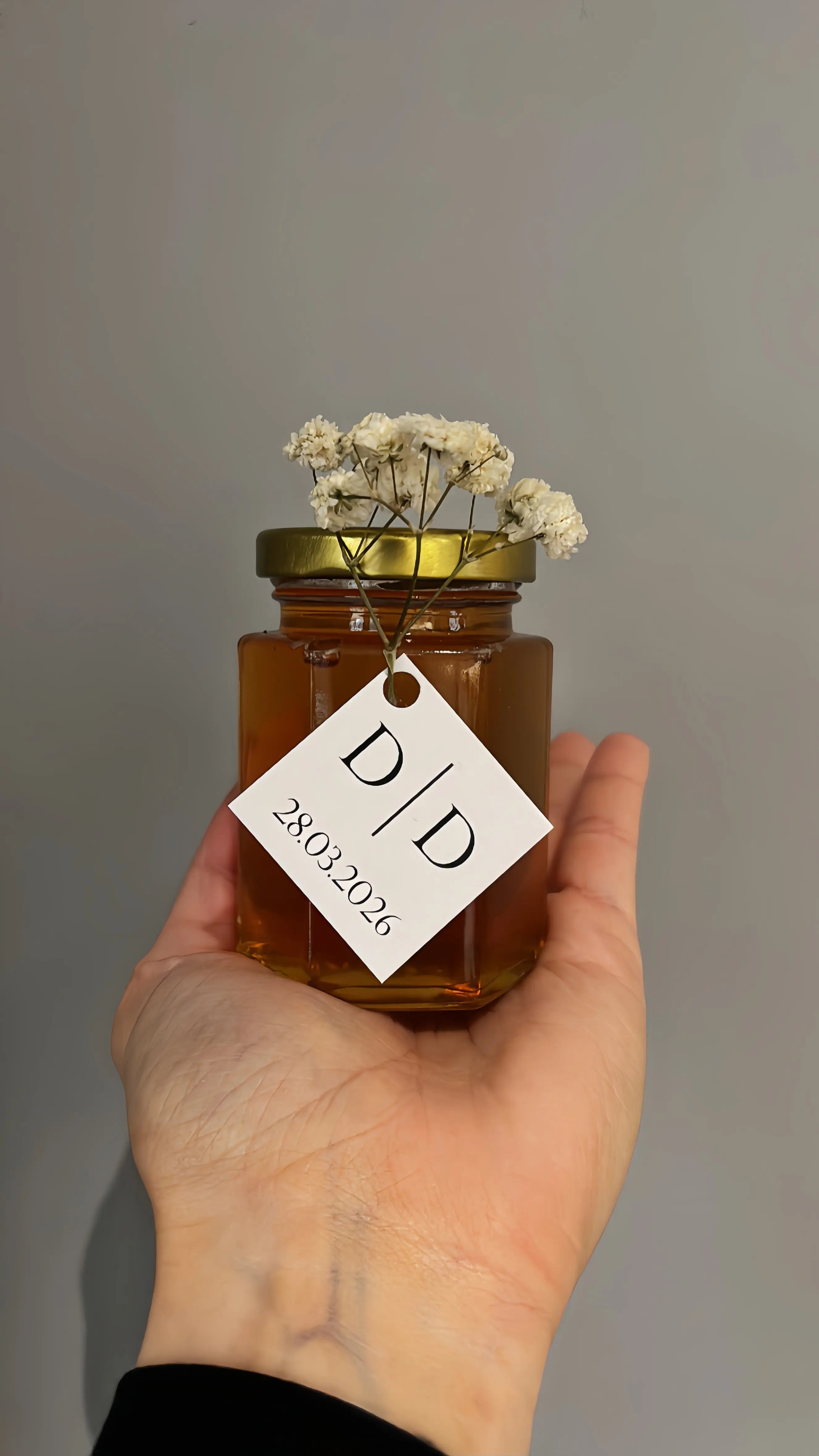 Personalised Mini Jars The Bee Biz